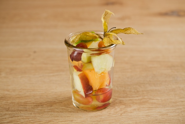 Produkt Obstsalat Im Glas Kafer Messeshop